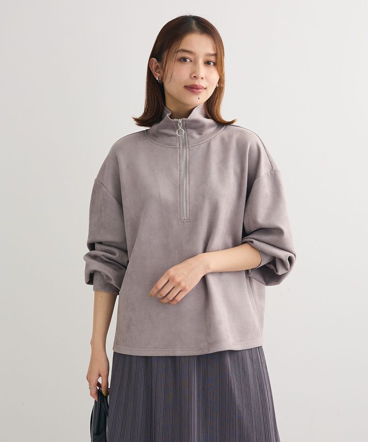 Green Parks「・SUGAR SPOON スエードポンチハーフZIP」|Tシャツ・カットソー|