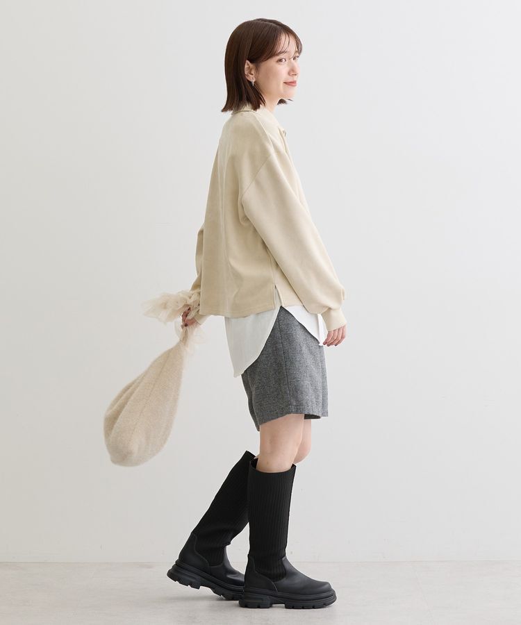 Green Parks「・SUGAR SPOON スエードポンチハーフZIP」|Tシャツ・カットソー|