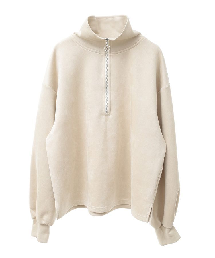 Green Parks「・SUGAR SPOON スエードポンチハーフZIP」|Tシャツ・カットソー|