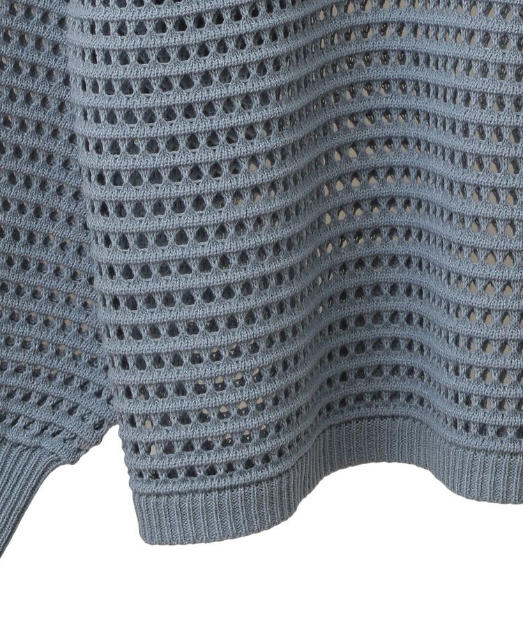 Green Parks「メッシュニットチュニック」|ニット・セーター|