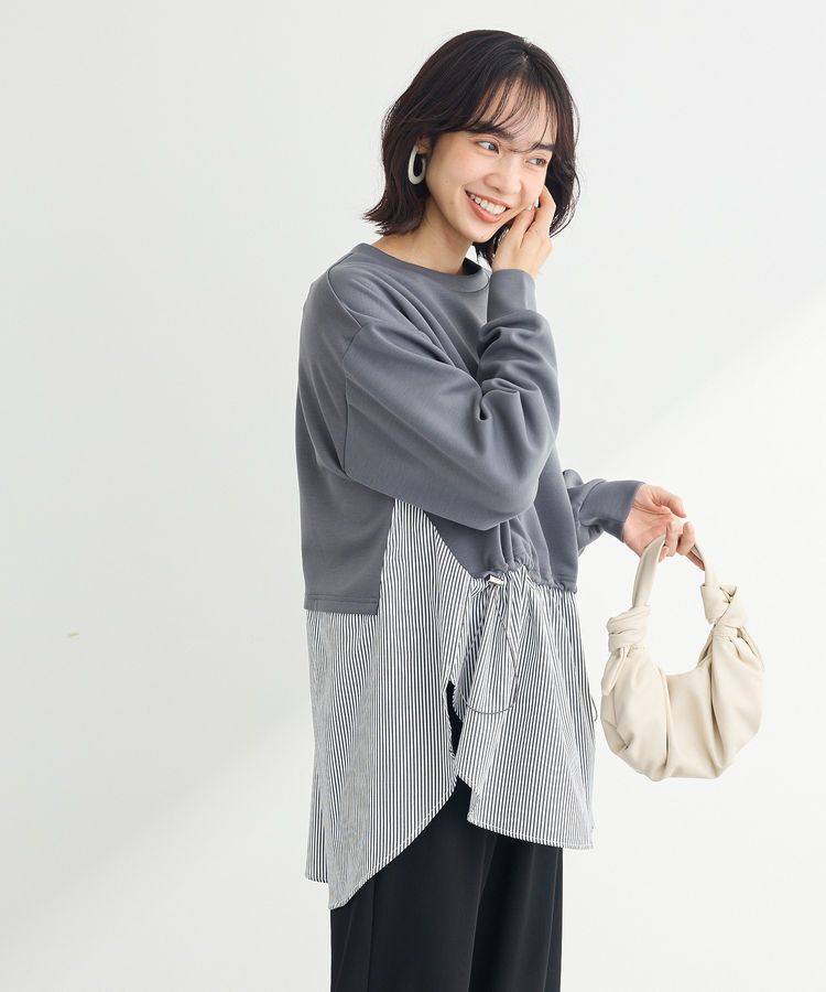 Green Parks「ダンボールドッキングチュニック」|Tシャツ・カットソー|