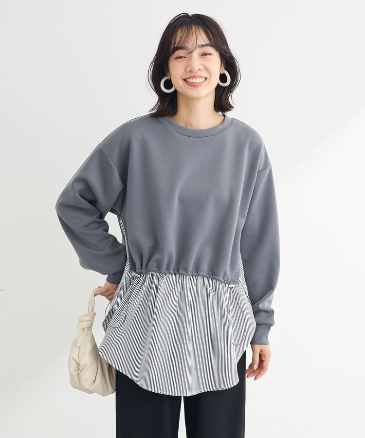 Green Parks「ダンボールドッキングチュニック」|Tシャツ・カットソー|