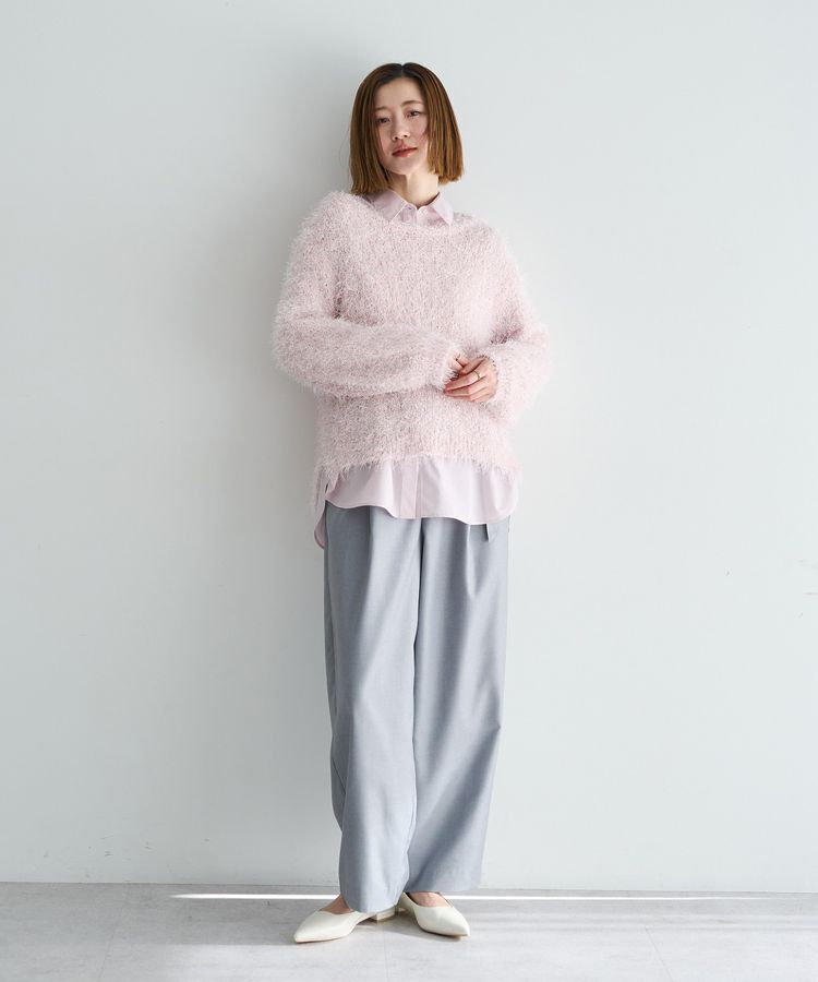 YECCA VECCA「イージーケアオーバーシャツ」|シャツ・ブラウス|