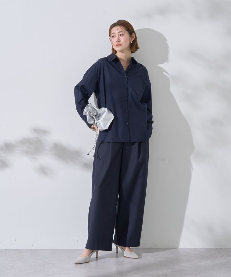 YECCA VECCA「イージーケアオーバーシャツ」|シャツ・ブラウス|