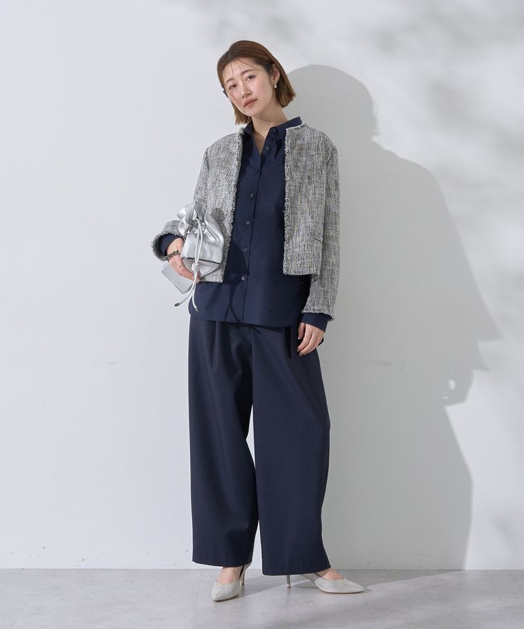 YECCA VECCA「イージーケアオーバーシャツ」|シャツ・ブラウス|