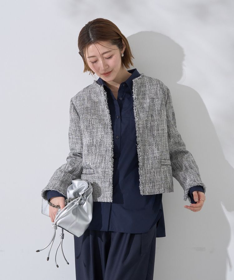 YECCA VECCA「イージーケアオーバーシャツ」|シャツ・ブラウス|