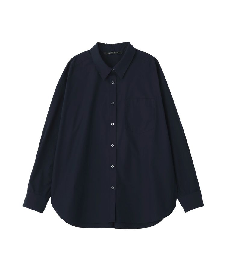 YECCA VECCA「イージーケアオーバーシャツ」|シャツ・ブラウス|