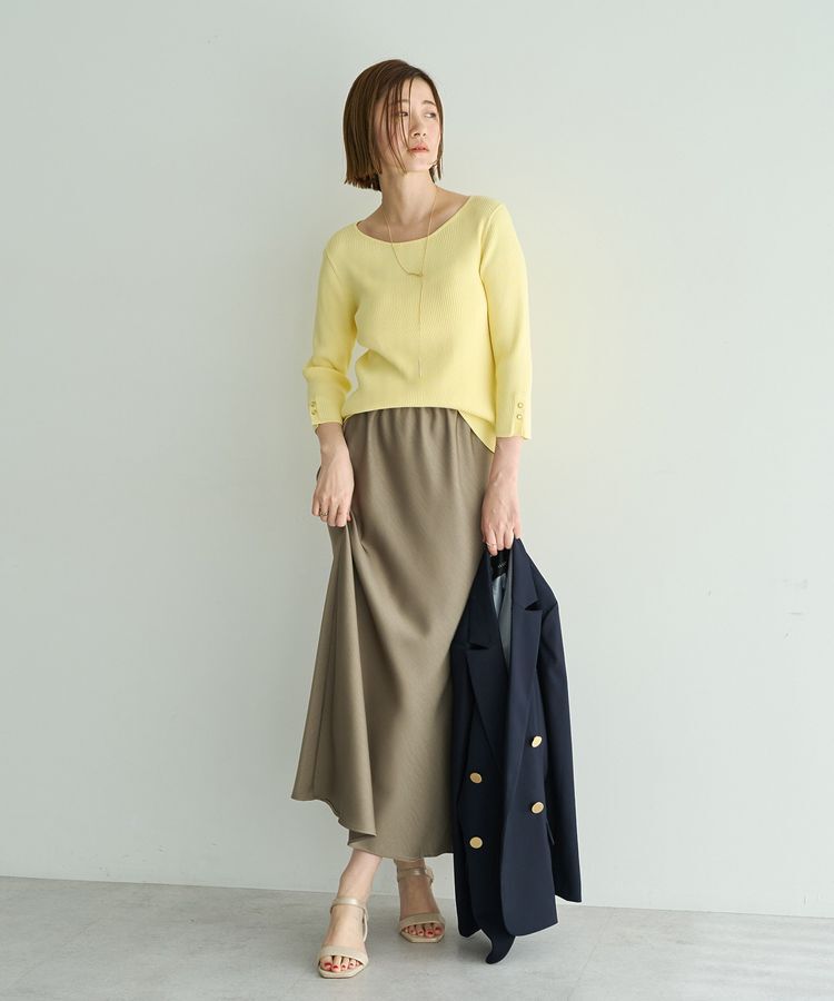 YECCA VECCA「ウェービーメタルスライドラリエット」|ネックレス|