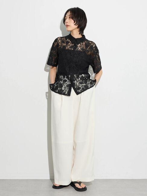 GARAGE OF GOOD CLOTHING「コードレースブラウス」|シャツ・ブラウス|