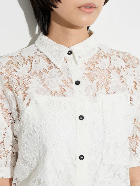 GARAGE OF GOOD CLOTHING「コードレースブラウス」|シャツ・ブラウス|