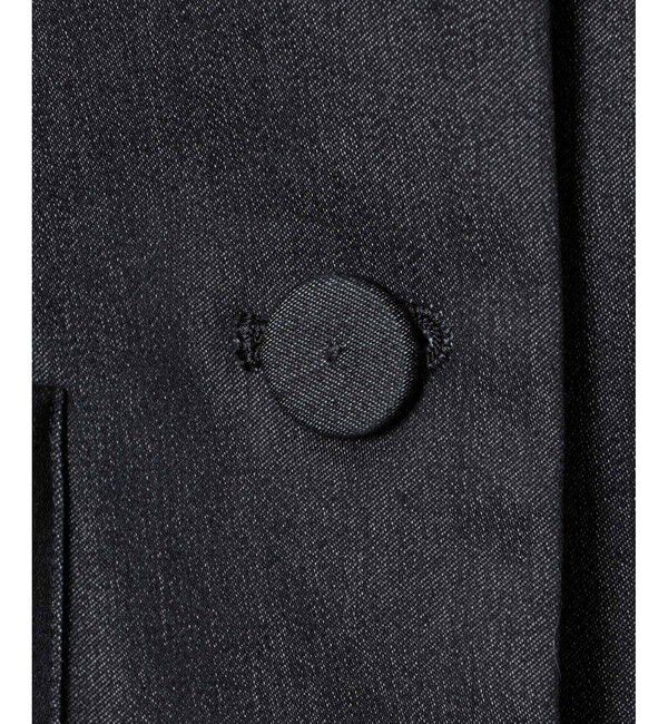 LOULOU WILLOUGHBY「【LOULOU WILLOUGHBY】シャンブレー半袖ジャケット」|テーラードジャケット|