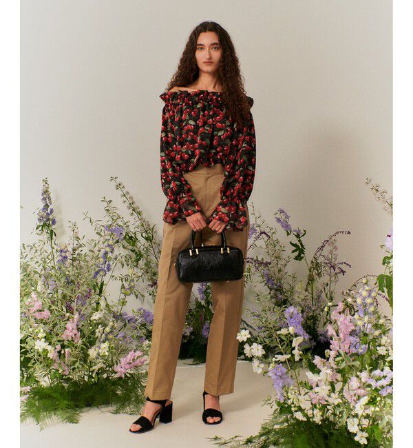 LOULOU WILLOUGHBY「【LOULOU WILLOUGHBY】タックチノパンツ」|チノ|