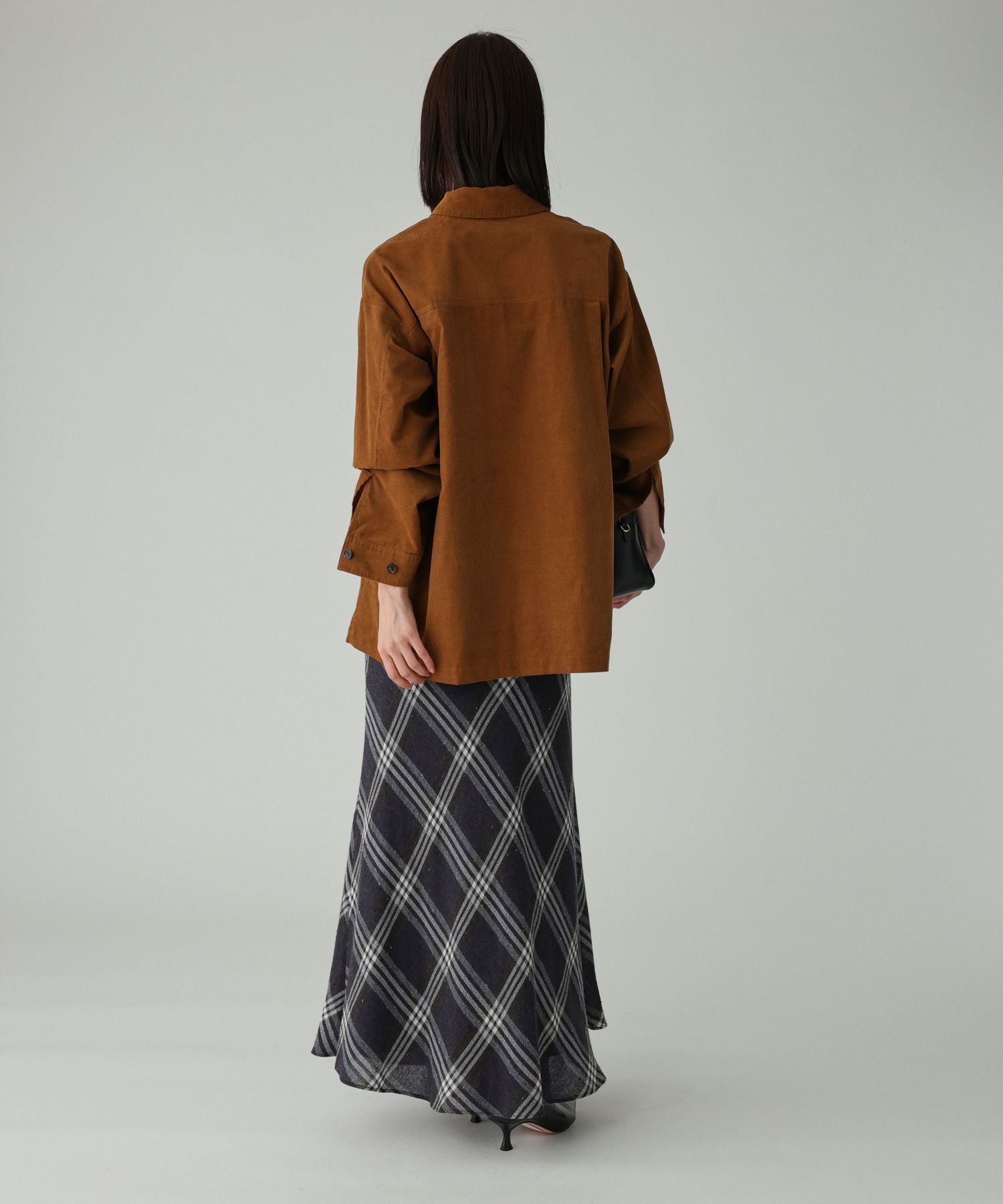 BABYLONE「コットンコーデュロイシャツ」|シャツ・ブラウス|