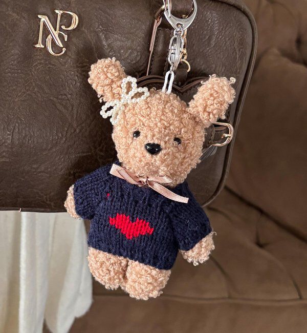  「ニットベアバッグチャーム」|その他|
