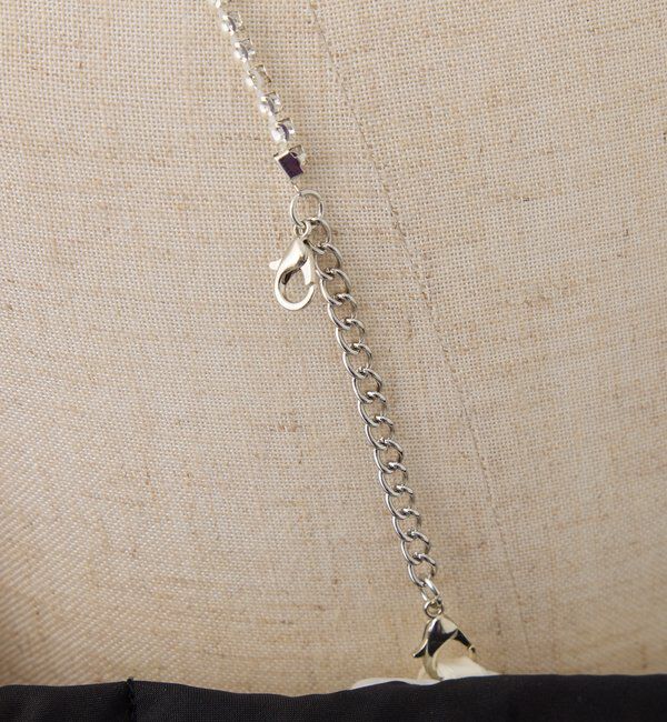  「肩ビジューリボンオフショルブラウス」|シャツ・ブラウス|