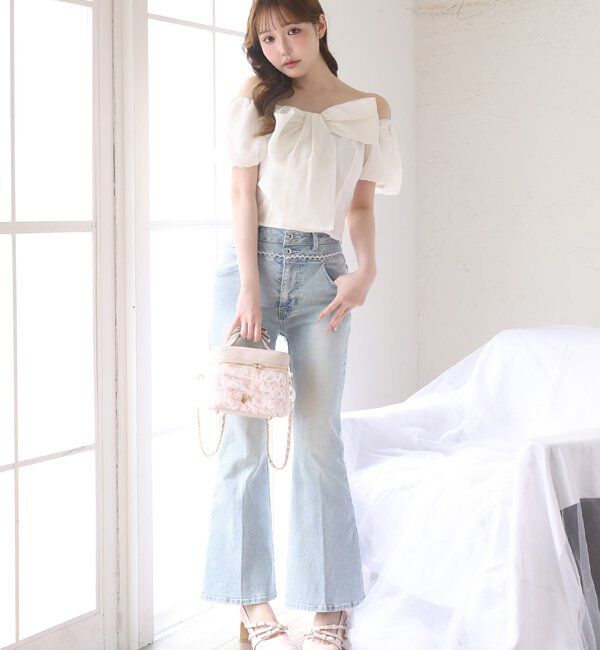  「ビッグリボンブラウス」|シャツ・ブラウス|