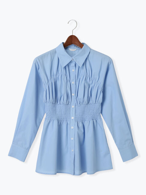 Te chichi「ペプラムシャーリングシャツ」|シャツ・ブラウス|