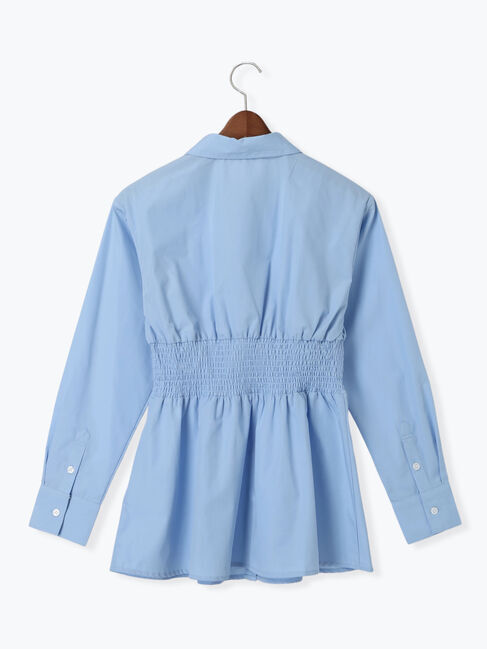 Te chichi「ペプラムシャーリングシャツ」|シャツ・ブラウス|