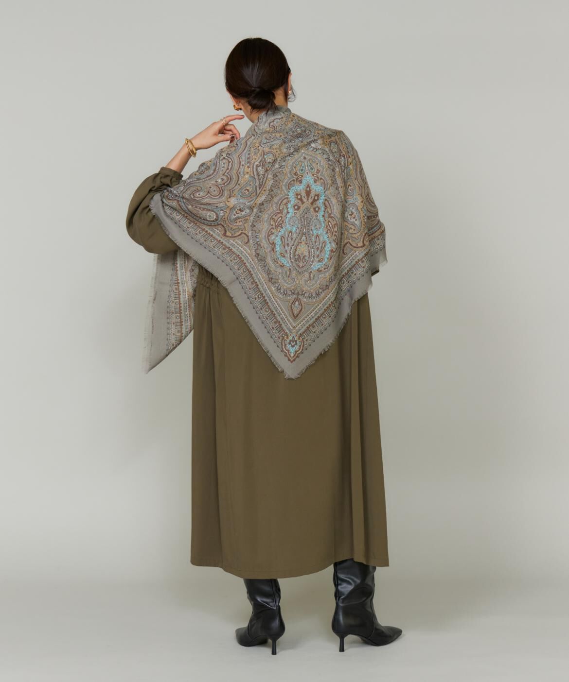 Le Souk「サイドギャザーワンピース」|ワンピース|