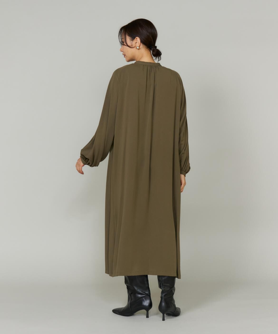 Le Souk「サイドギャザーワンピース」|ワンピース|