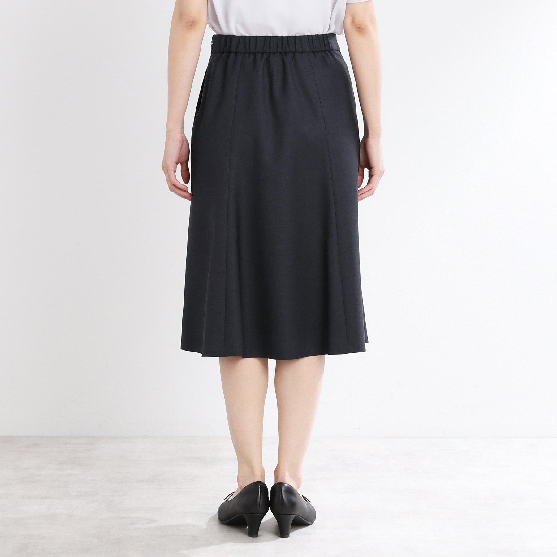 Reflect「【洗える／セットアップ可】ドライタッチフレアスカート」|スカート|