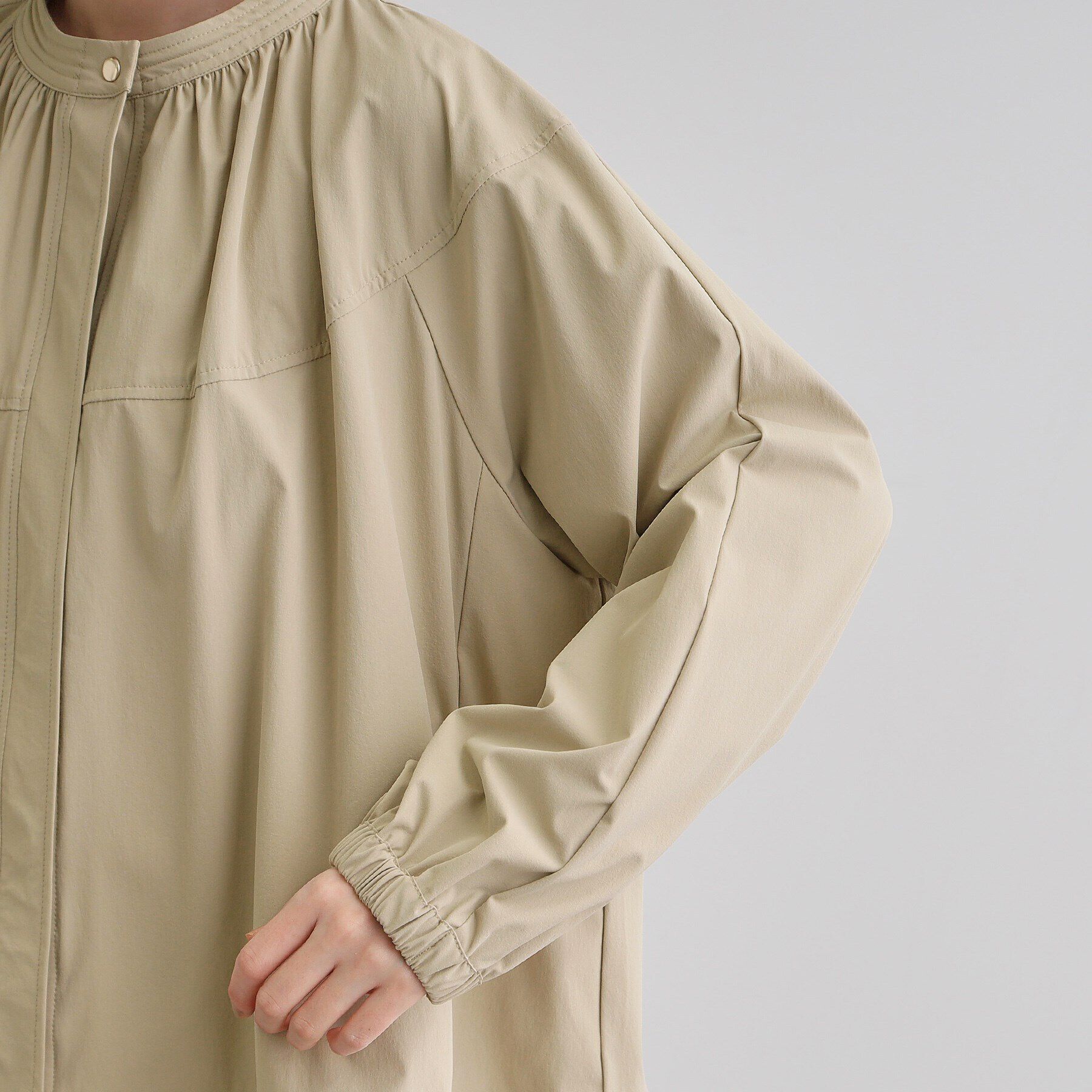 grove「【撥水・洗える】テントラインブルゾン」|ブルゾン・スタジャン|