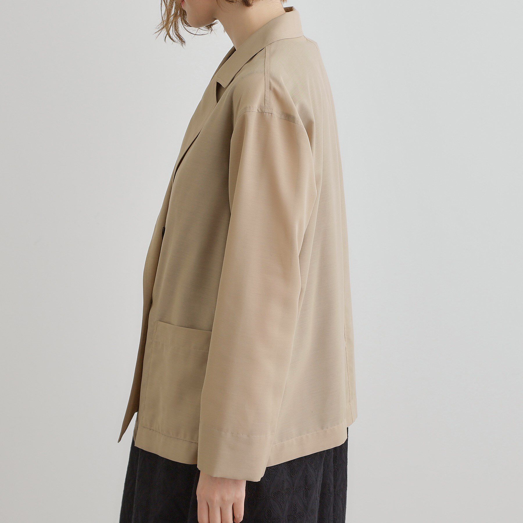 grove「【洒落感際立つ羽織アイテム】シアーテーラードジャケット」|テーラードジャケット|