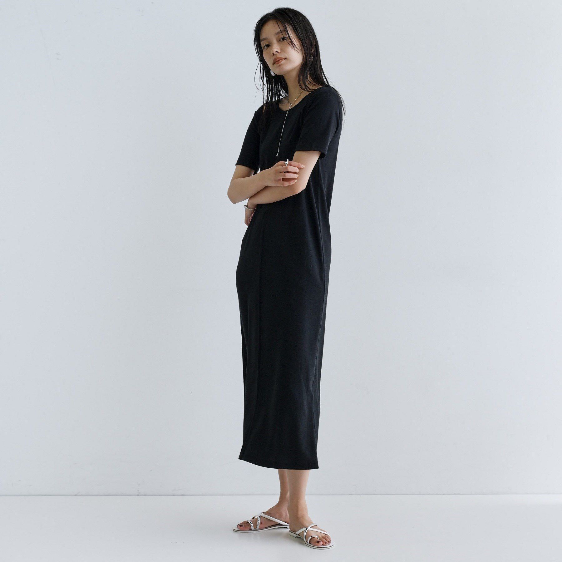 GALLEST「【一部店舗限定】リブカットソーワンピース」|ワンピース|