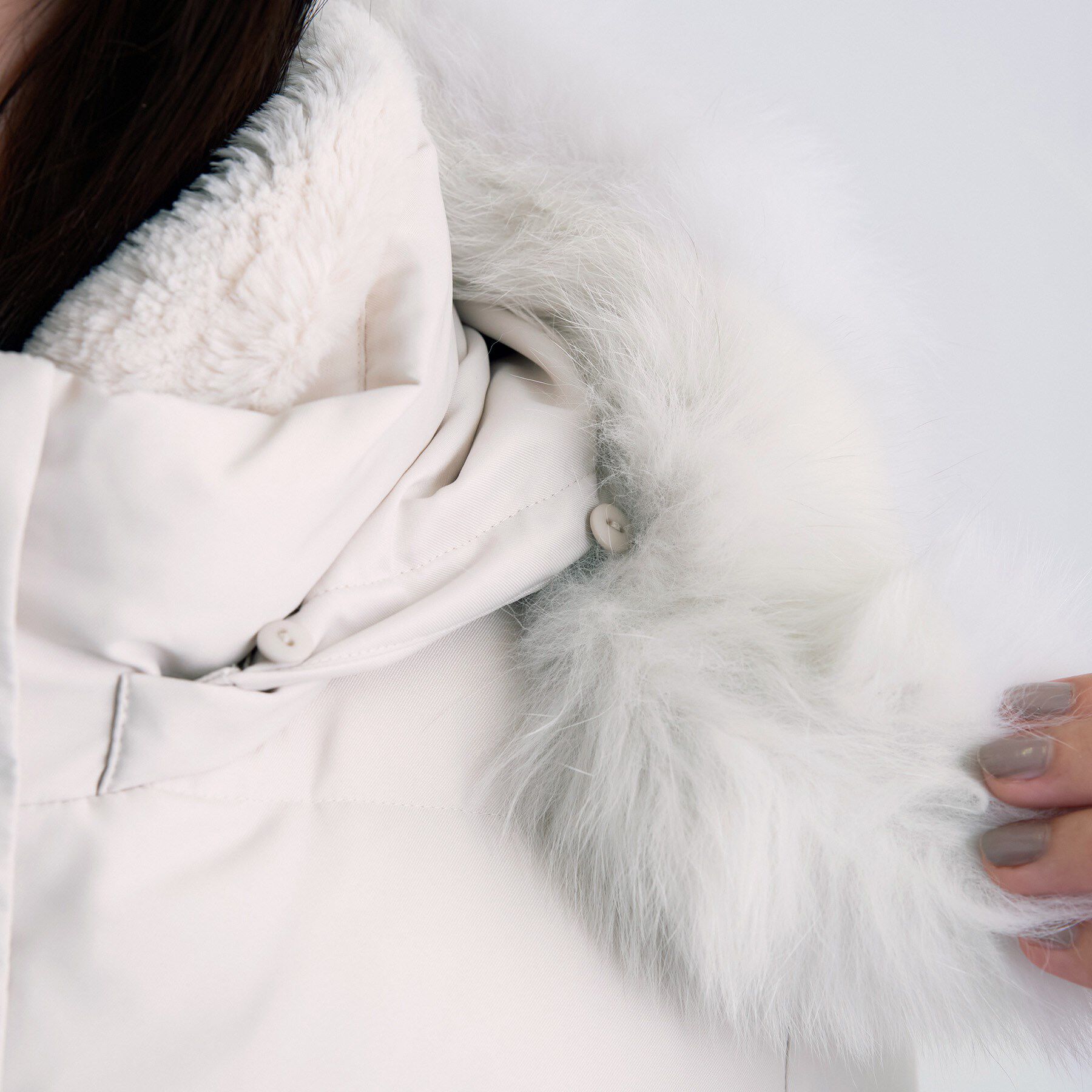 INDIVI「【名品／撥水／抗菌防臭】ショート丈リサイクルダウンコート」|ダウン|