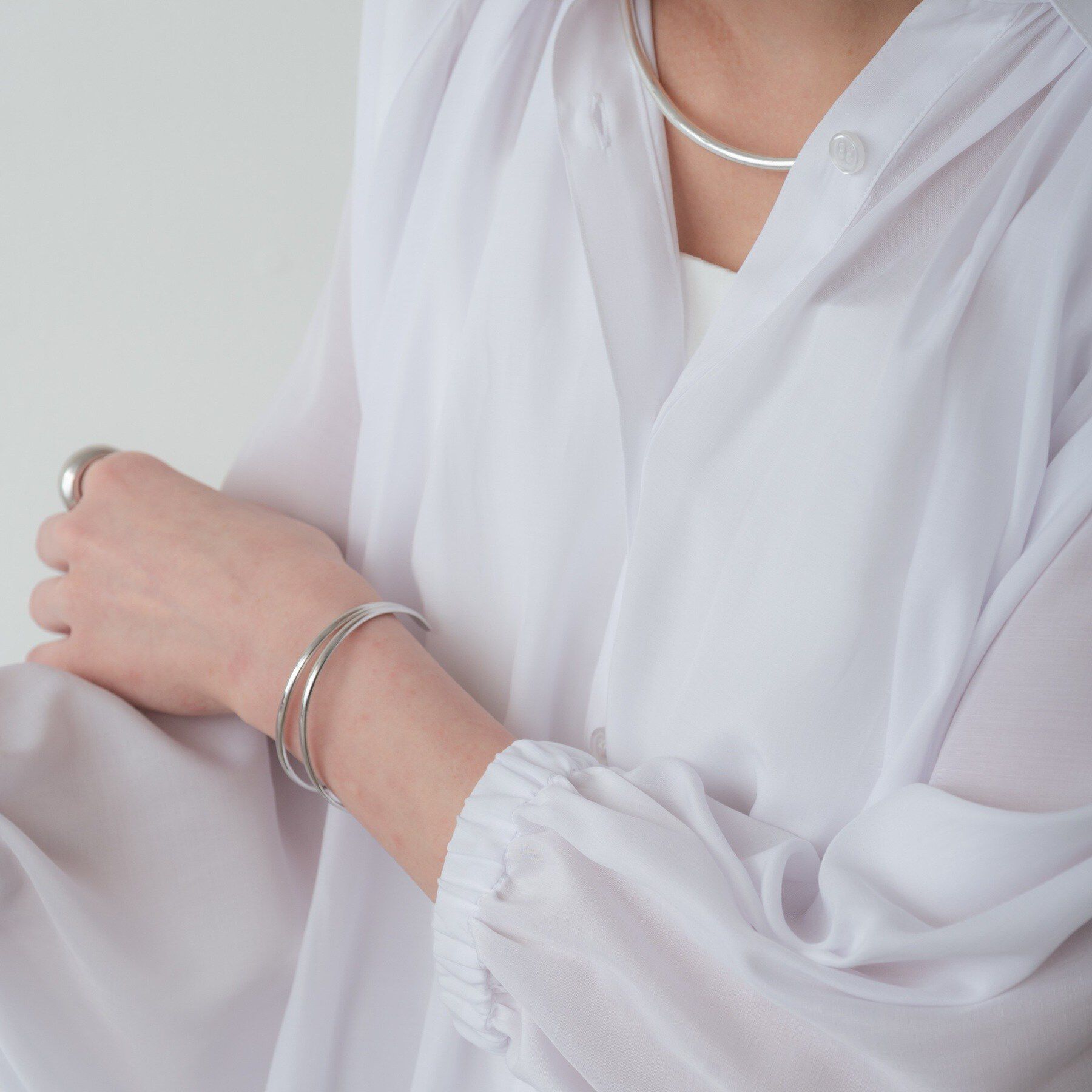 GALLEST「バルーンシアーブラウス」|シャツ・ブラウス|