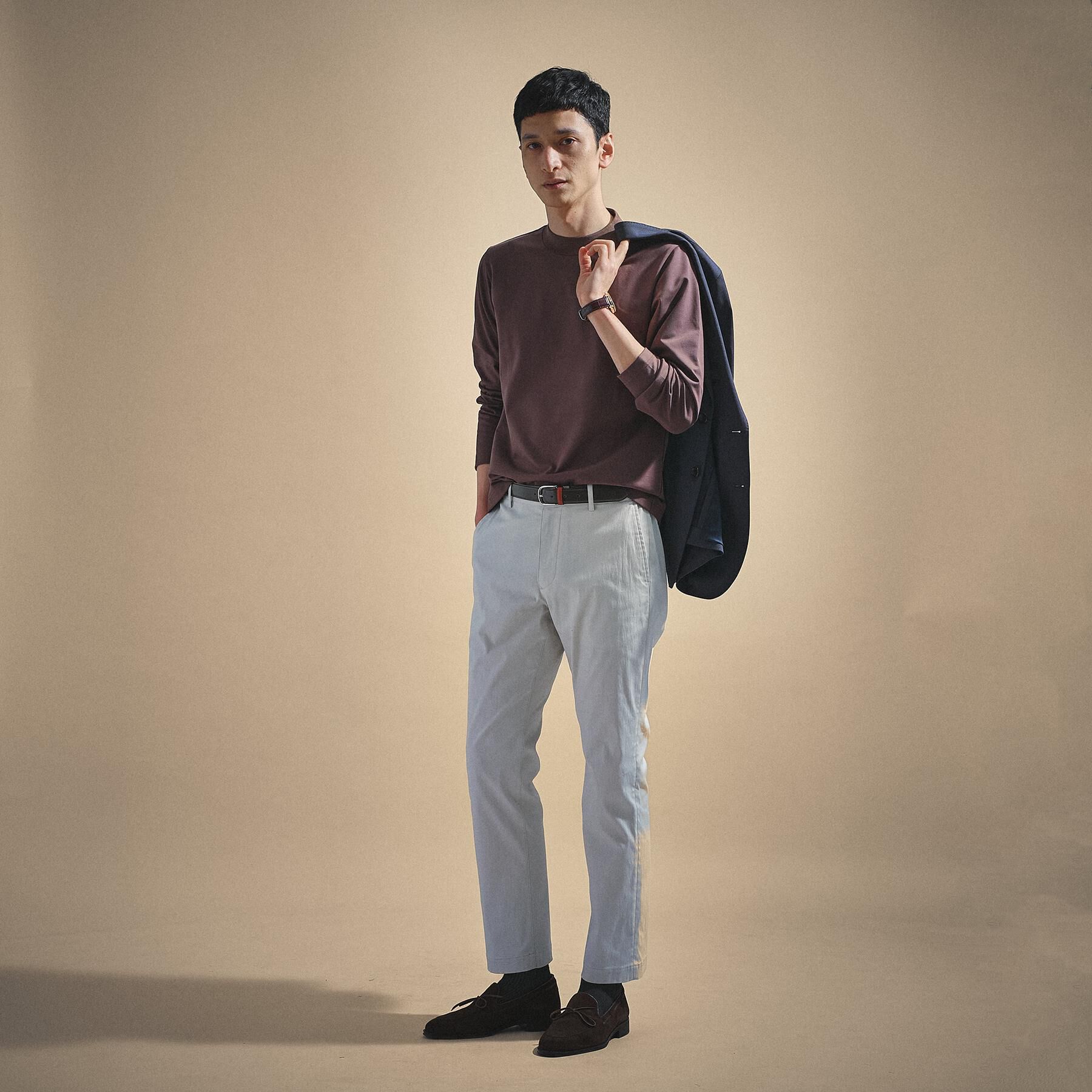 TAKEO KIKUCHI「ハイゲージ モクロディ モックネック」|Tシャツ・カットソー|