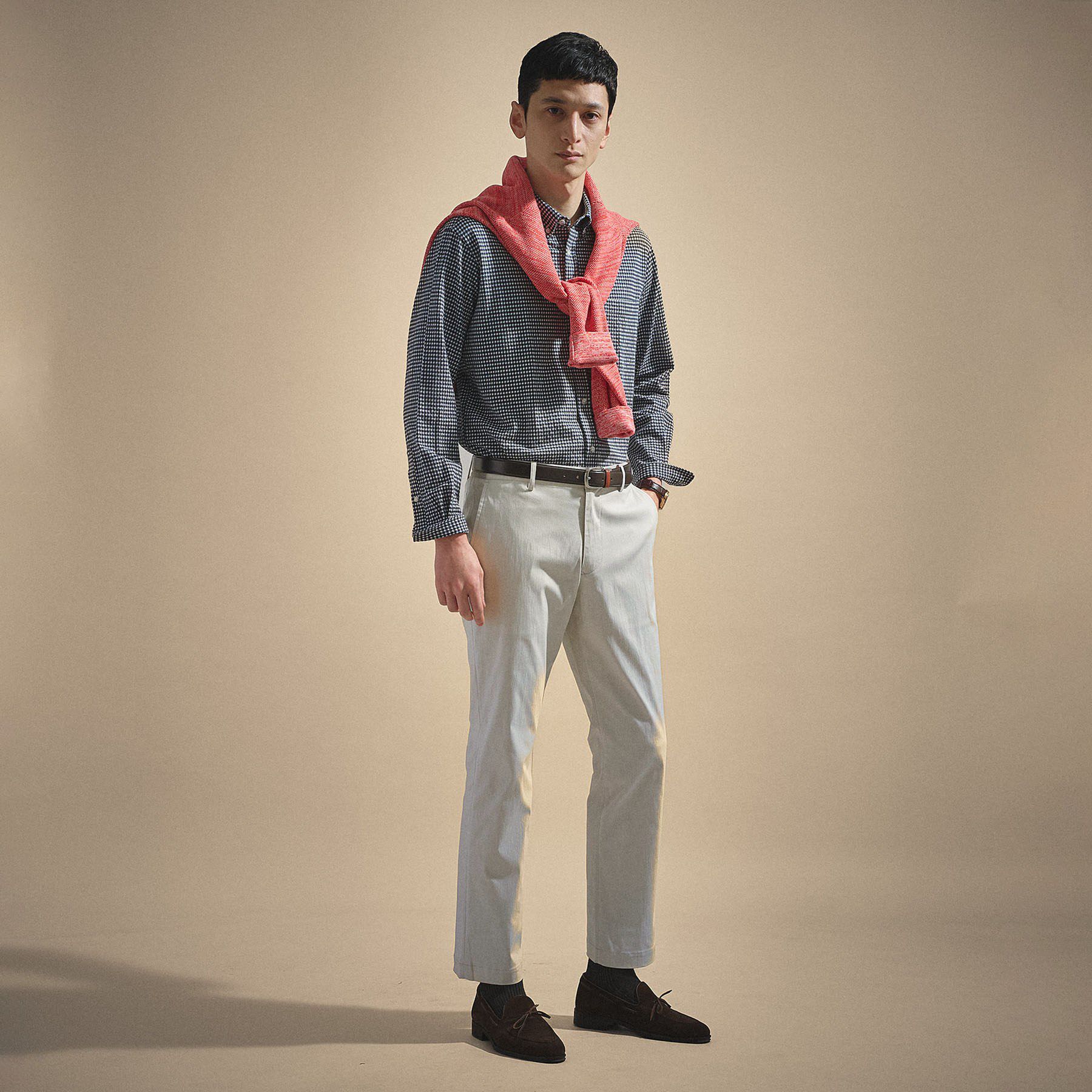 TAKEO KIKUCHI「【ON／OFF兼用】サイドゴアウエスト オールシーズン ストレートパンツ」|その他|