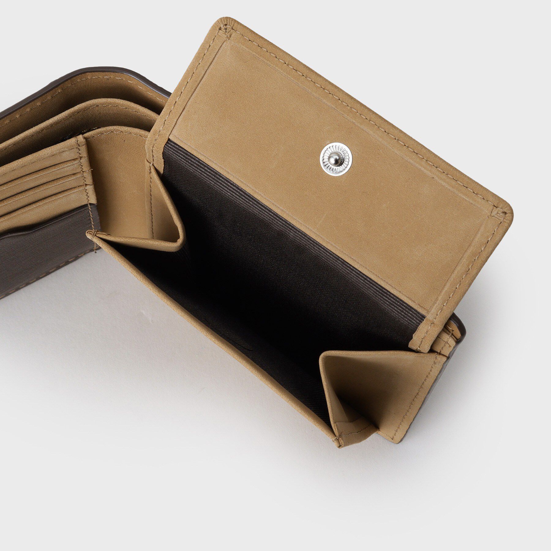 TAKEO KIKUCHI「【姫路産レザー】ソフトタッチキップ2つ折り財布」|財布|