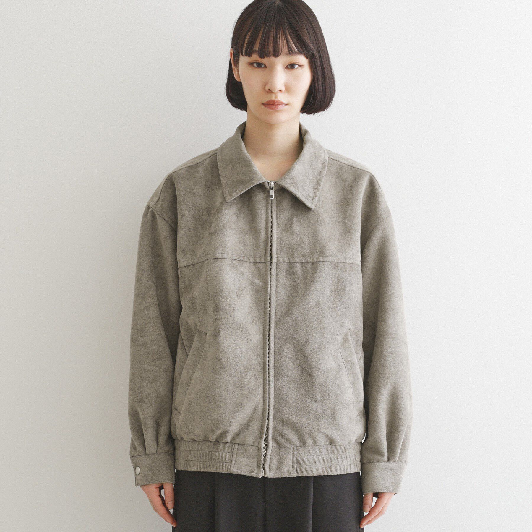 tk.TAKEO KIKUCHI「ジップショートブルゾン」|ブルゾン・スタジャン|