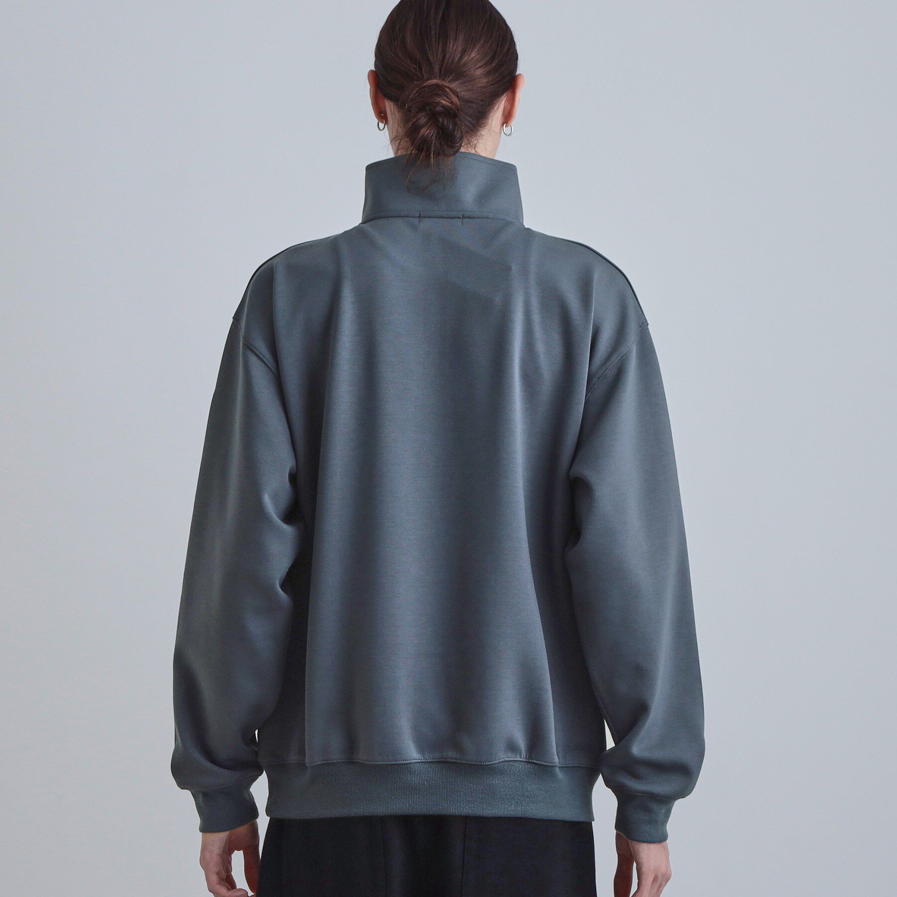 tk.TAKEO KIKUCHI「ハーフジップスウェット」|パーカー|