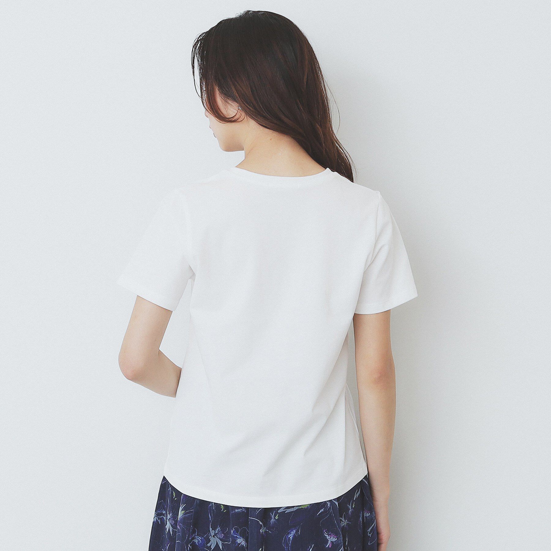 index「ねこプリントTシャツ【洗濯機洗い可】」|Tシャツ・カットソー|