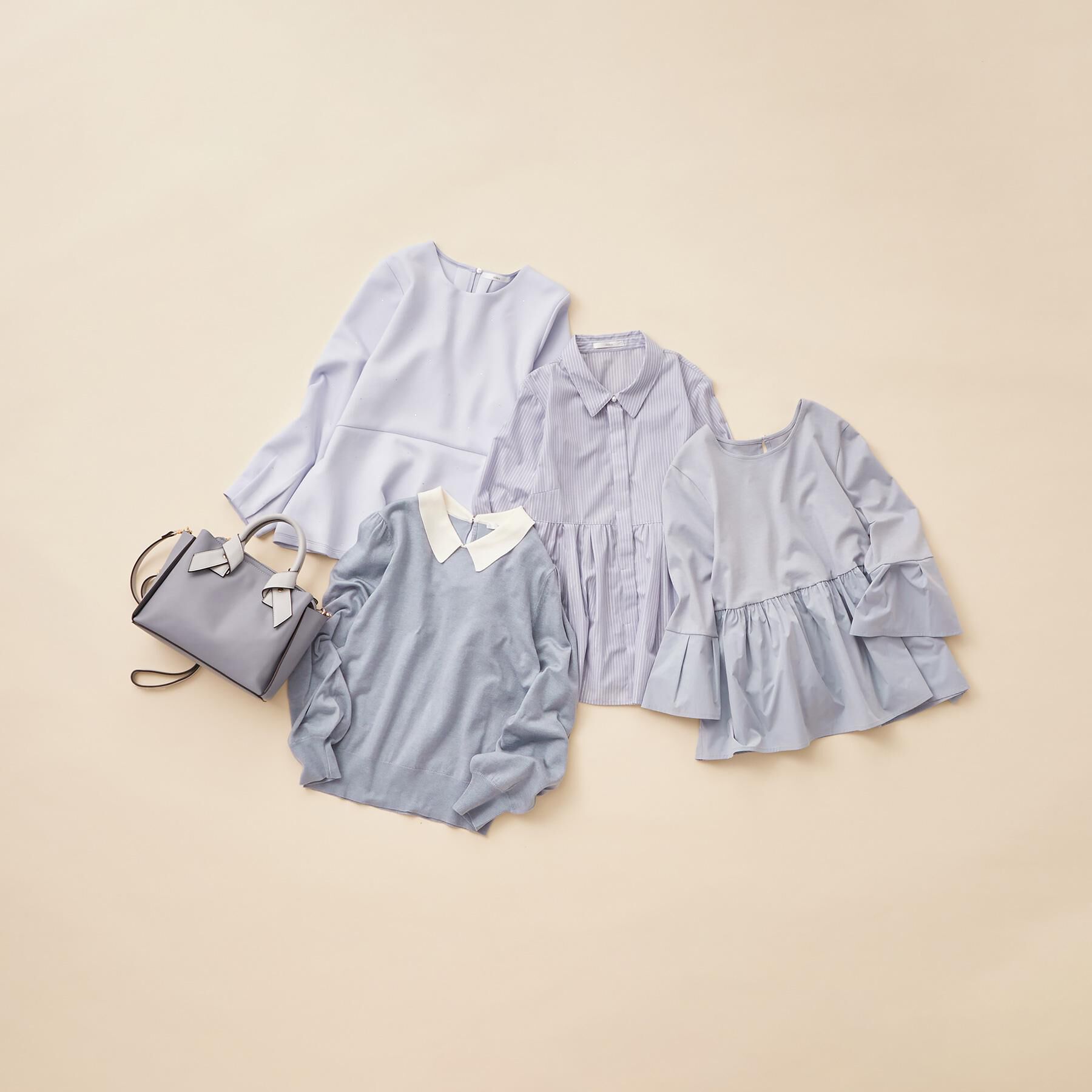 index「ドッキングペプラムトップス【洗濯機洗い可】」|Tシャツ・カットソー|