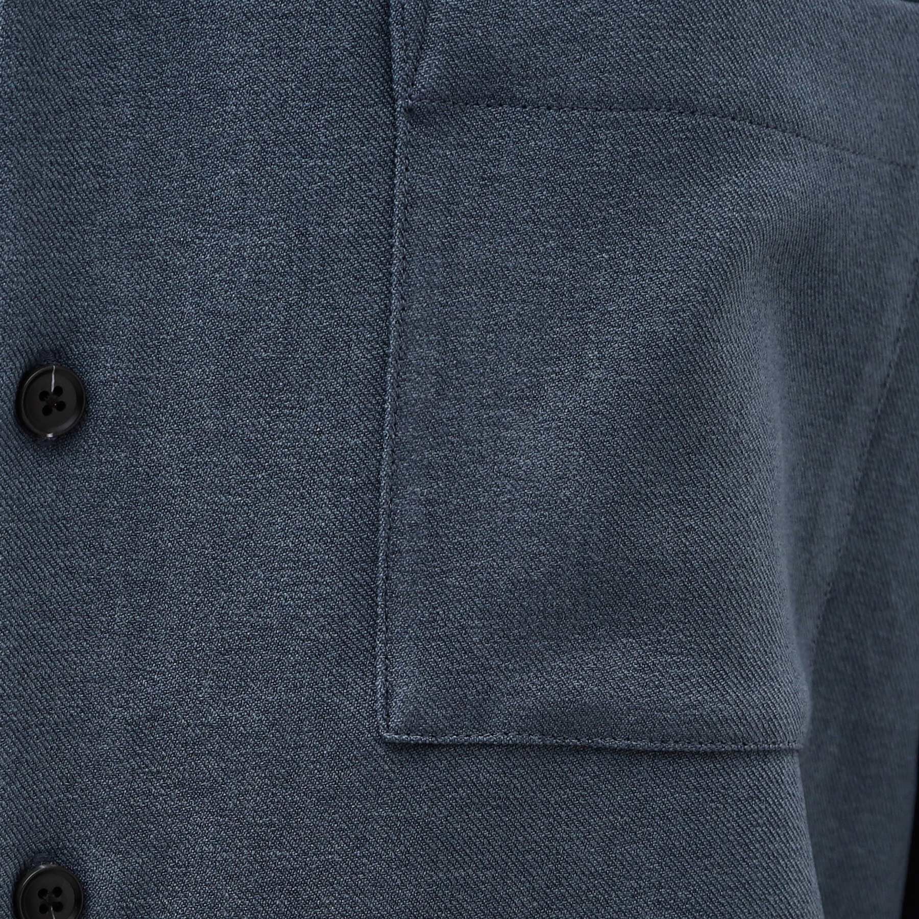 THE SHOP TK「【大人のきれいめカジュアルに】ウールライク長袖シャツ 洗濯機OK」|シャツ・ブラウス|