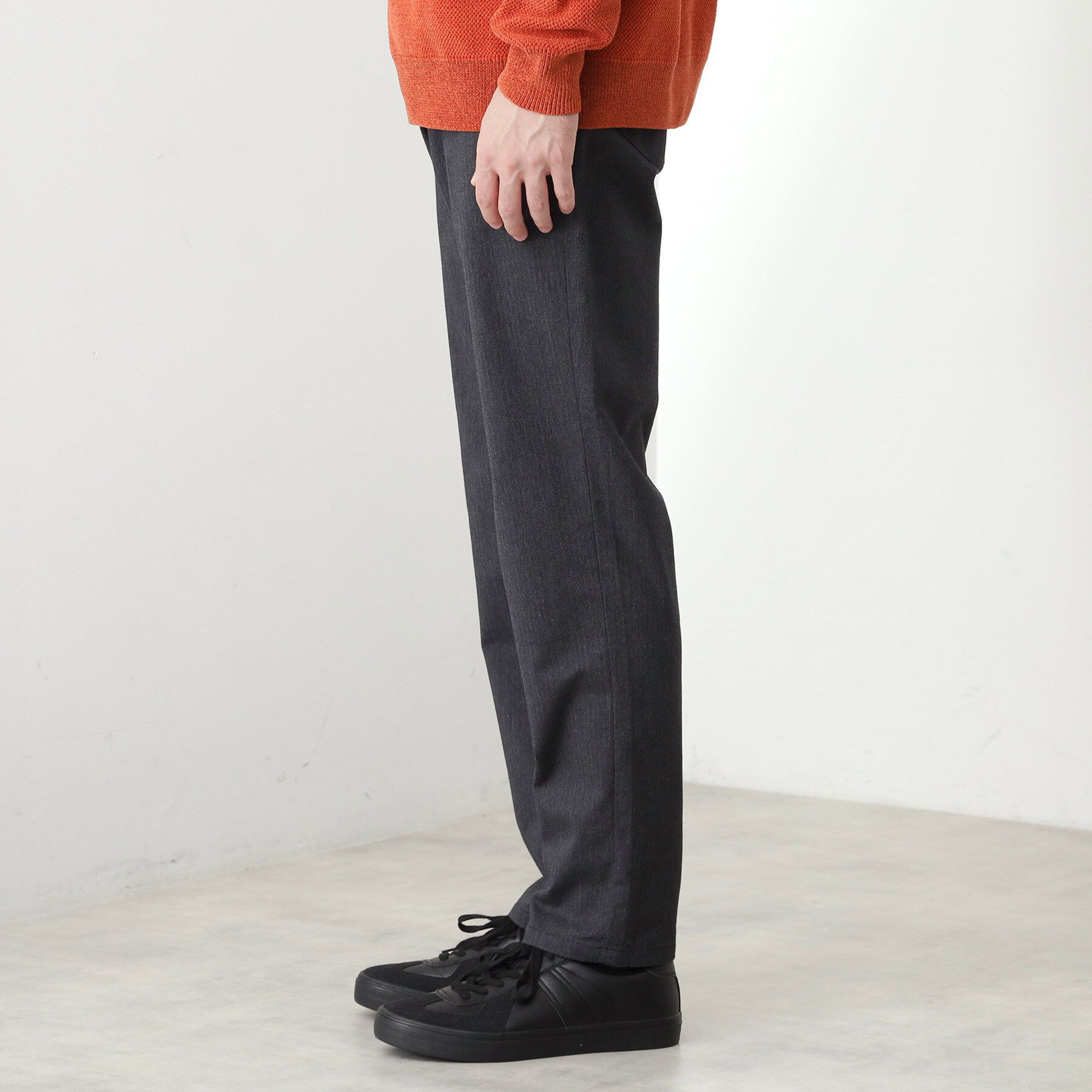 THE SHOP TK「7DAYSヘリンボンパンツ WARM【裏起毛/ストレッチ/洗濯機OK】」|その他|