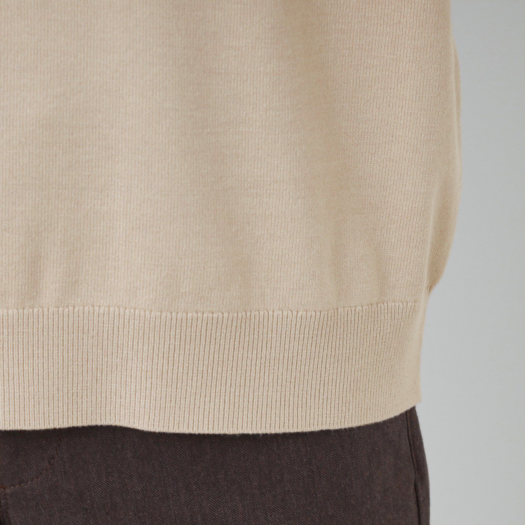 THE SHOP TK「【冬のビジネスシーンに最適】シルキーモックネックニット　洗濯機OK」|ニット・セーター|