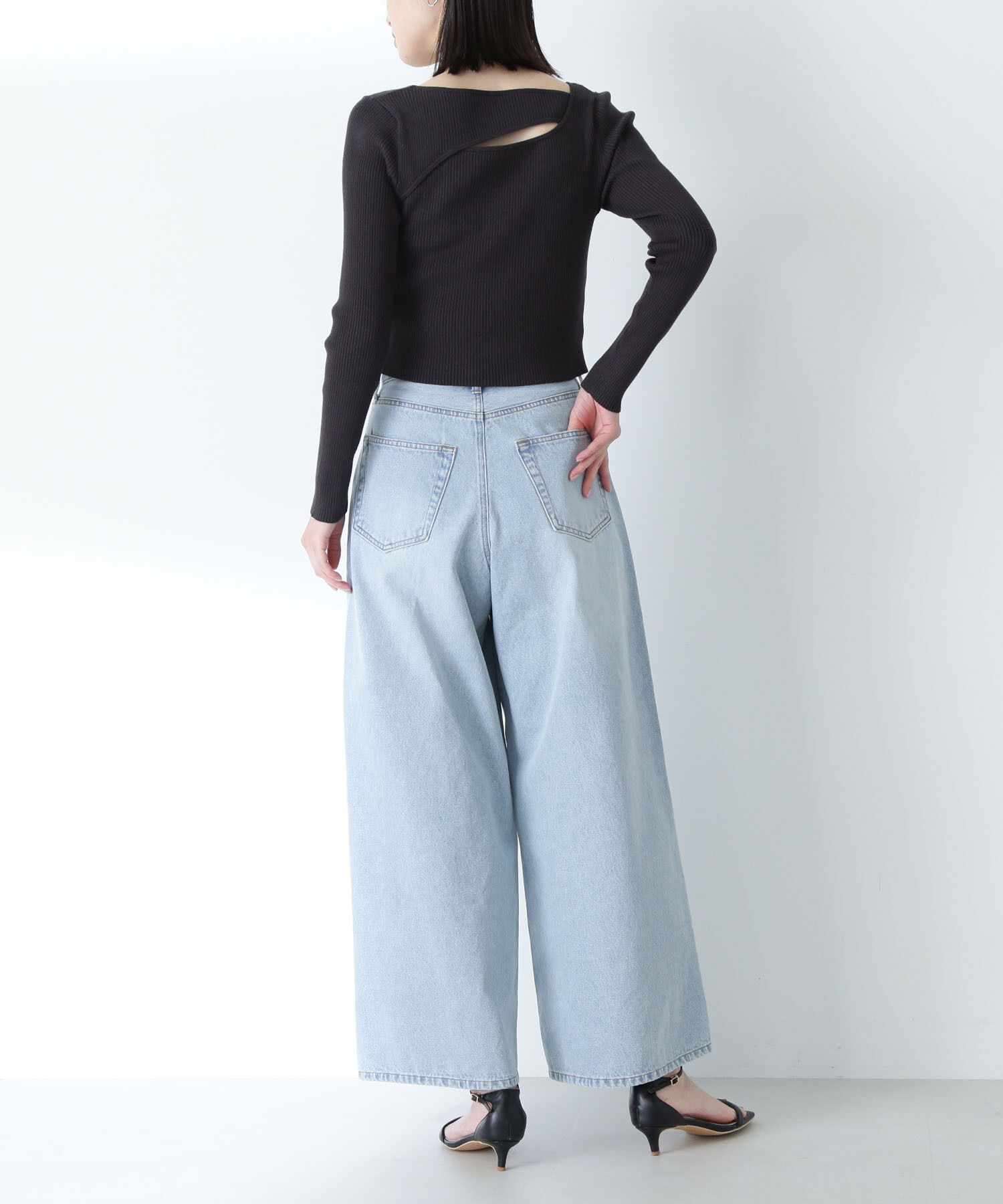  「バギーデニムパンツ」|その他|