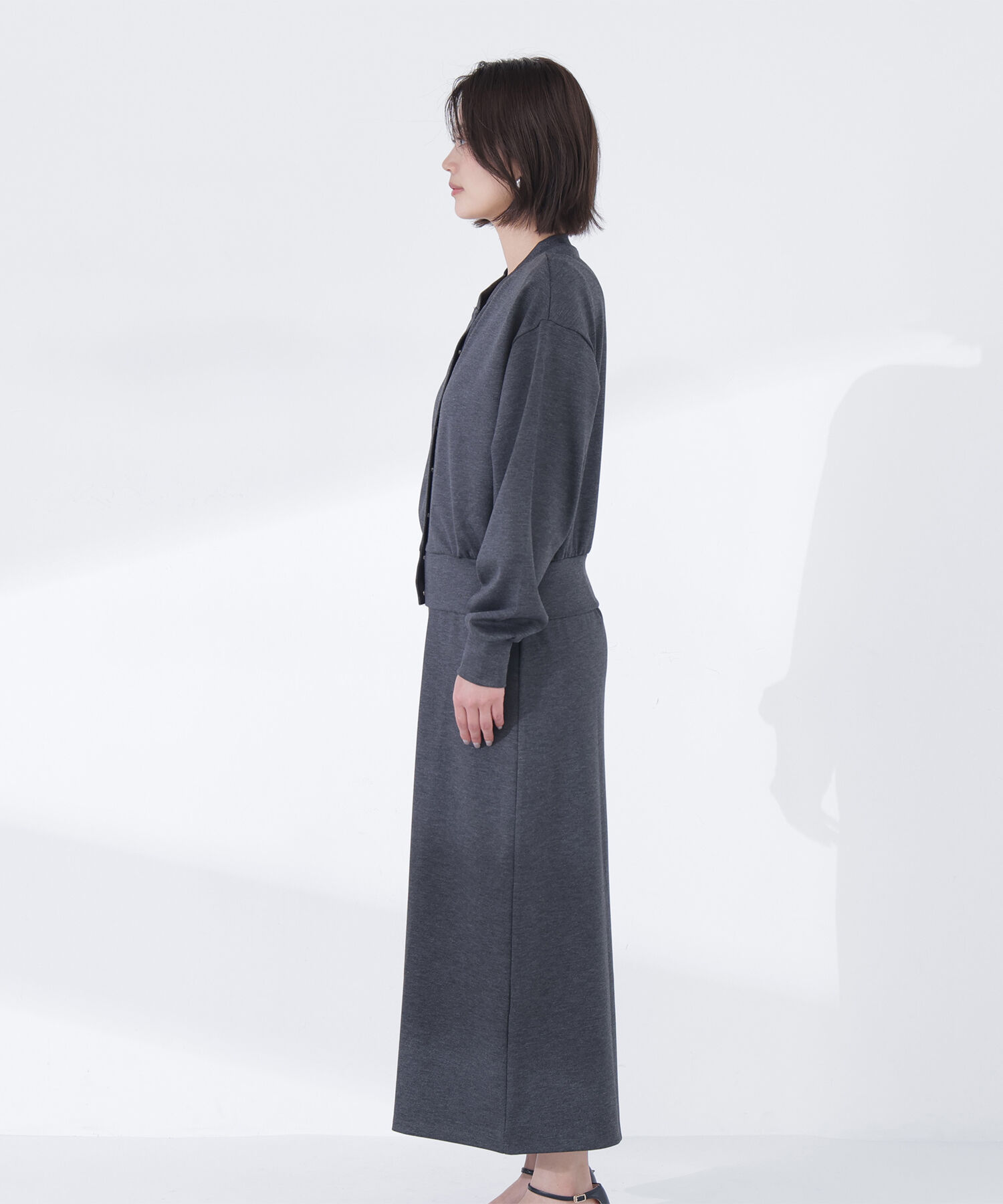  「カーデセットナローワンピース」|ワンピース|