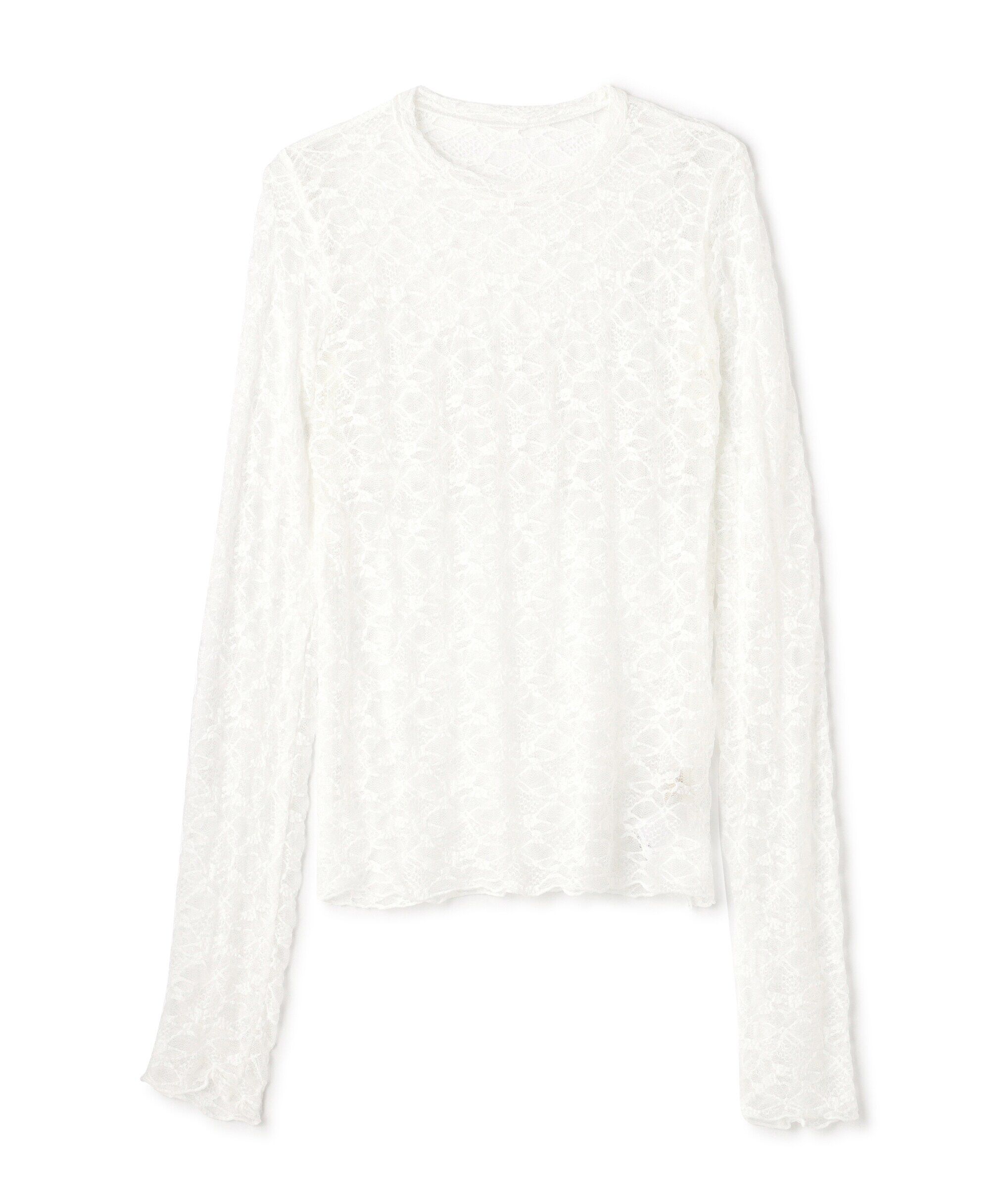  「レーストップス」|Tシャツ・カットソー|ホワイト1