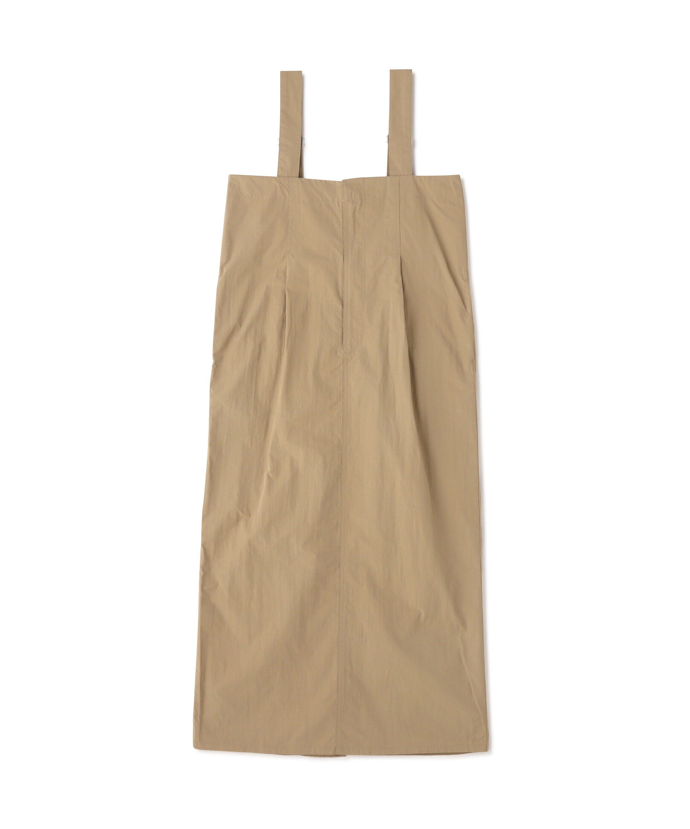  「バックベルトベアジャンスカ」|ワンピース|ベージュ