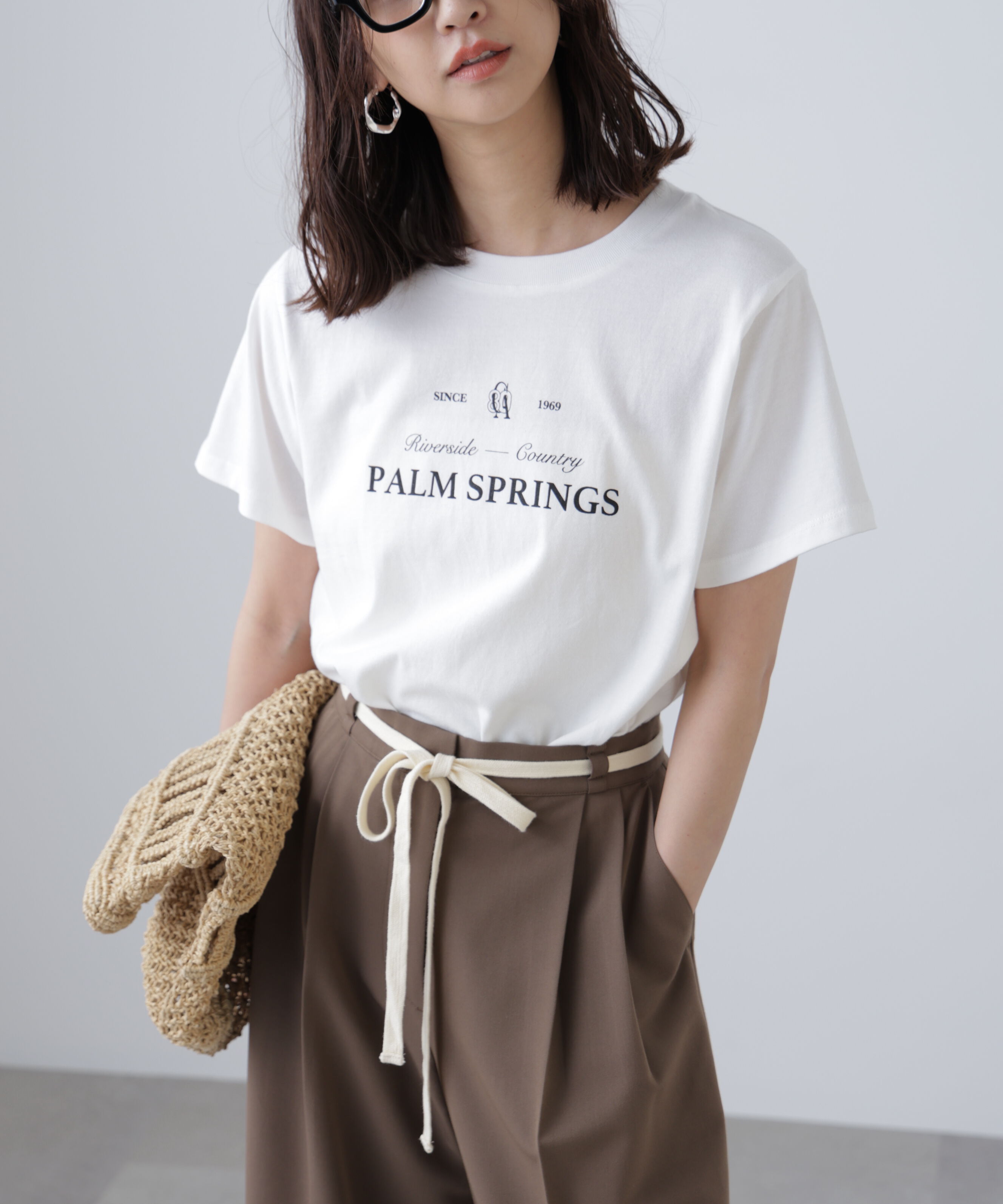  「クラシックロゴプリントTシャツ」|Tシャツ・カットソー|