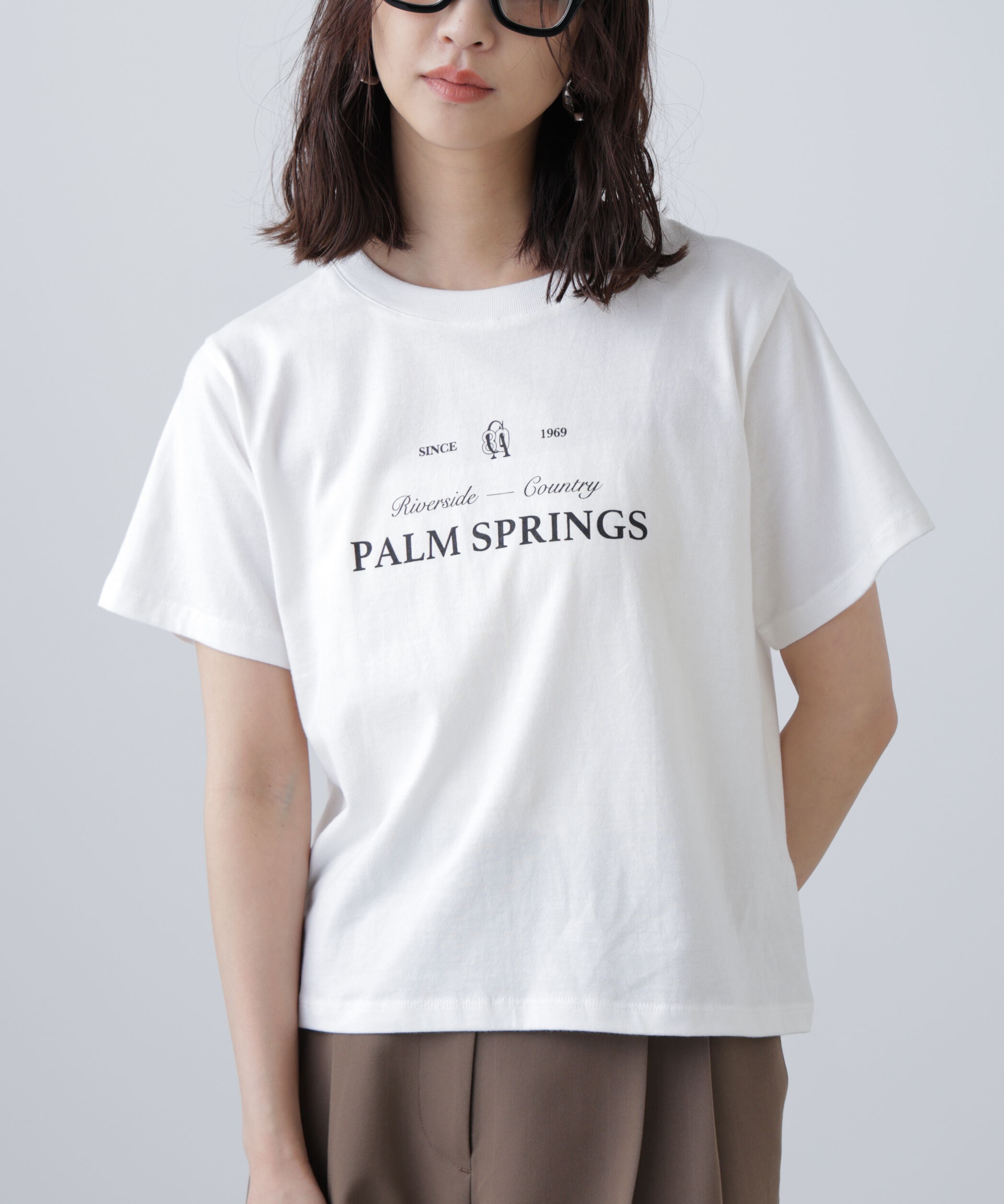  「クラシックロゴプリントTシャツ」|Tシャツ・カットソー|