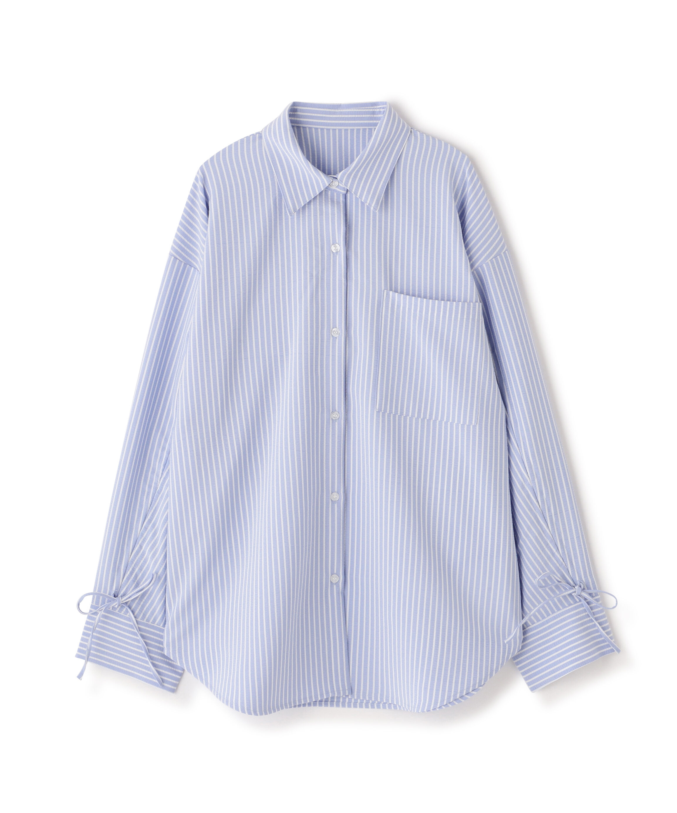  「袖シャーリングオーバーシャツ」|シャツ・ブラウス|