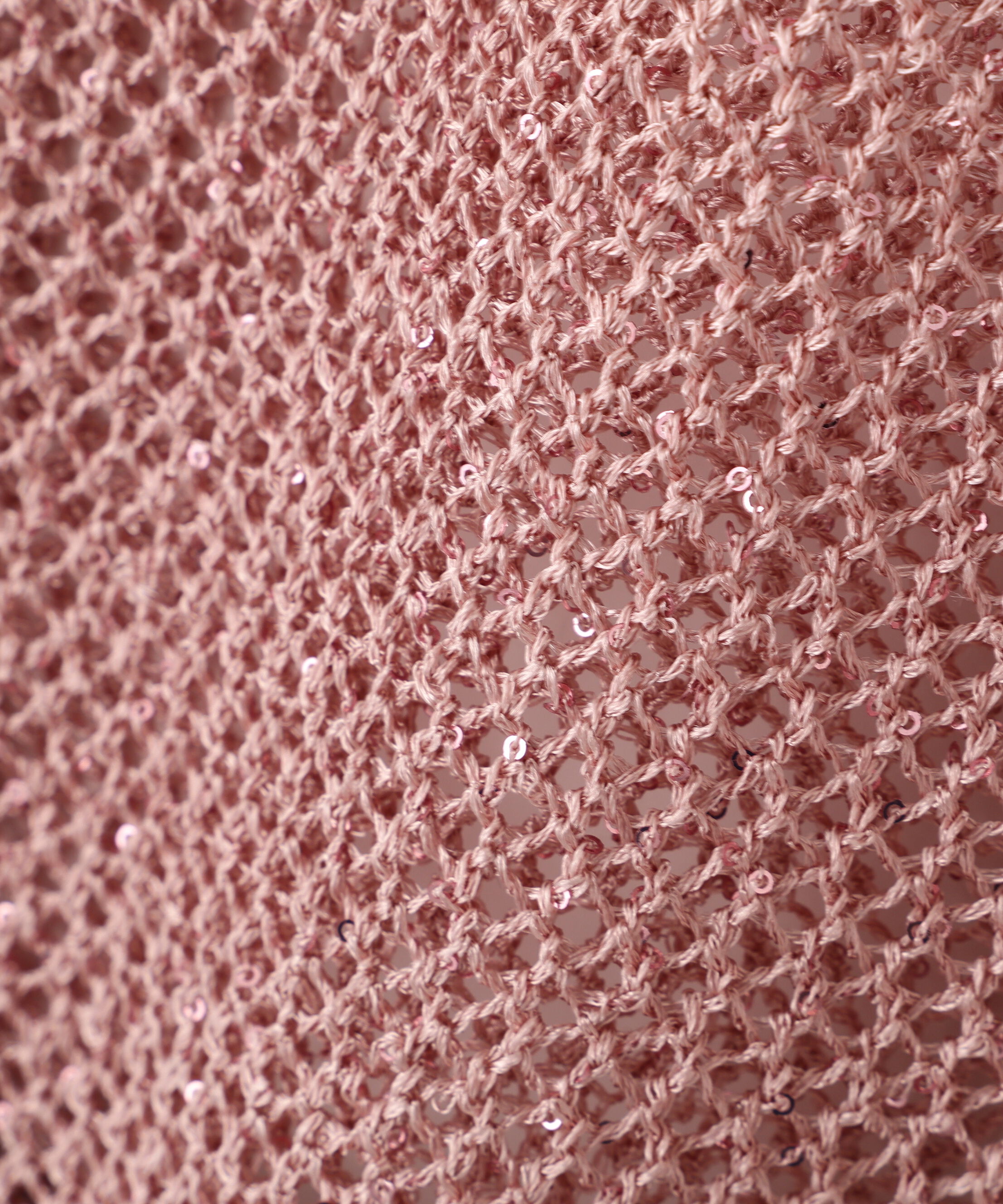  「メッシュスパンコールニット」|ニット・セーター|