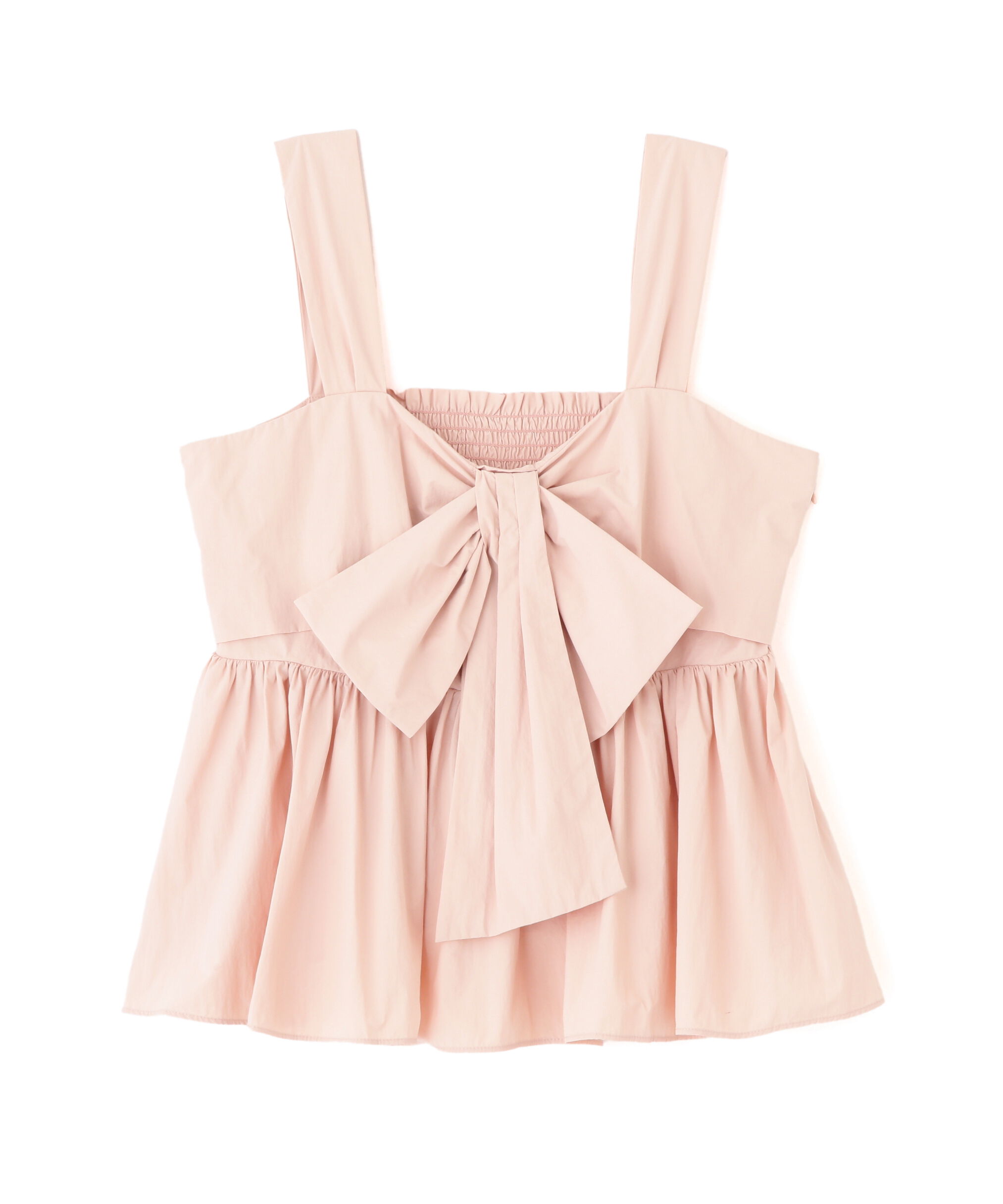  「リボンペプラムブラウス」|シャツ・ブラウス|