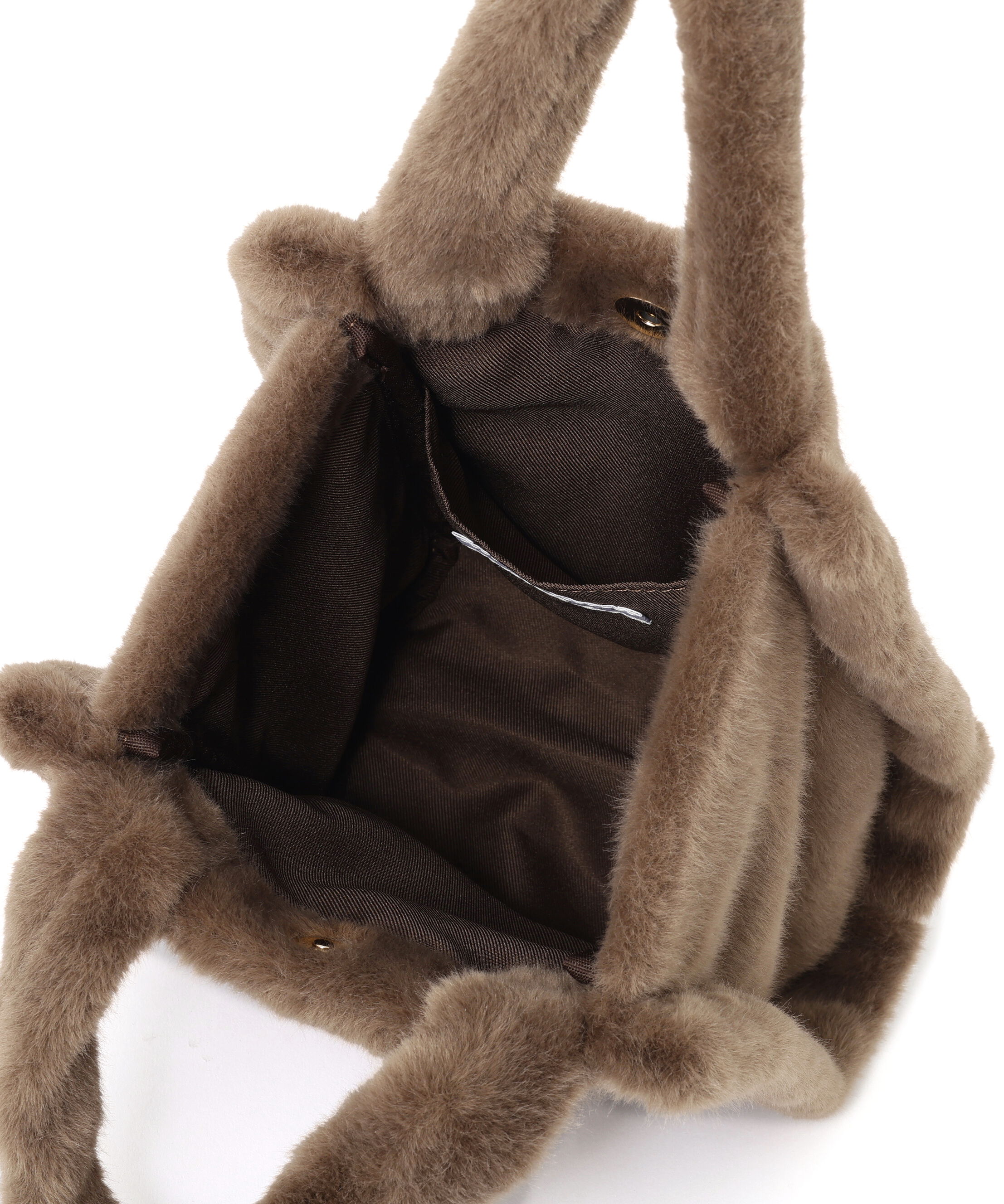 PROPORTION BODY DRESSING「フェイクファーハートカラビナ付きトートバッグ 25AW」|その他|